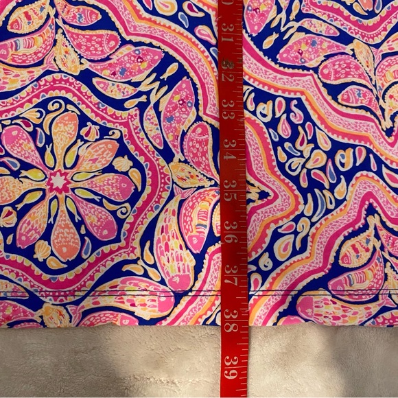 Lilly Pulitzer Pippa Cut Out Can't Resist Print Stretch Fitted Dress size L - Picture 12 of 13